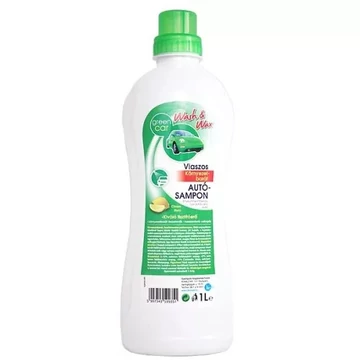 Green Car WASH and WAX viaszos autósampon 1 liter