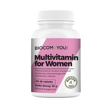 Multivitamin for Women / nőknek / 60 db Biocom / Ökonet