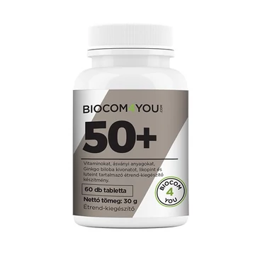 Senior 50+ multivitamin 50 év felettieknek Biocom / Ökonet