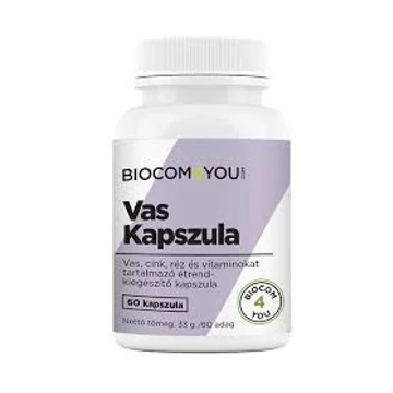 Vas kapszula 60 db Biocom / Ökonet