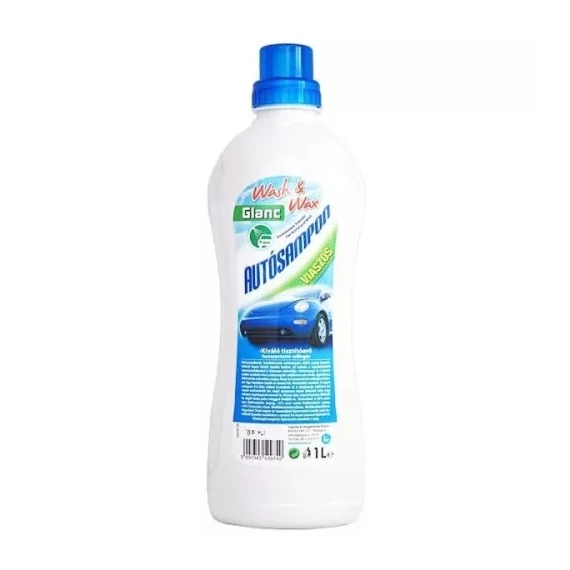 Glanc WASH and WAX viaszos autósampon 1 liter