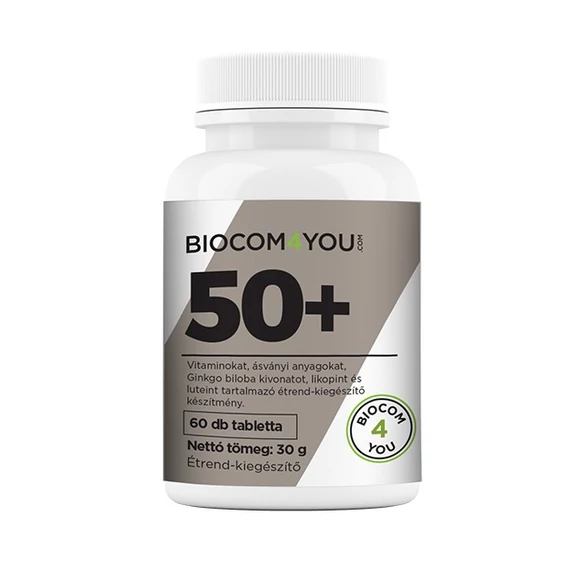 Senior 50+ multivitamin 50 év felettieknek Biocom / Ökonet