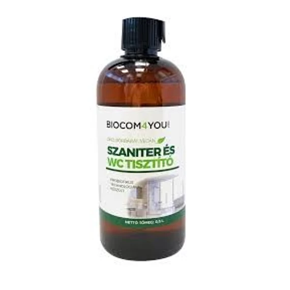 Szaniter és Wc tisztító kupakkal 500 ml Biocom / Ökonet