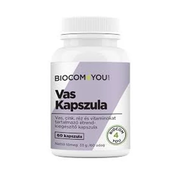 Vas kapszula 60 db Biocom / Ökonet